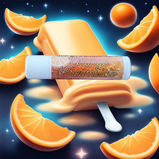 Orange lip balm